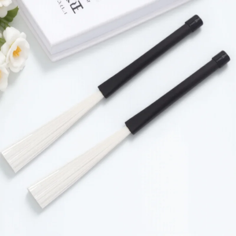 

2 Pcs Drum Sticks Professional Percussion Accessories Brush Retractable Brushes Snare Drumsticks