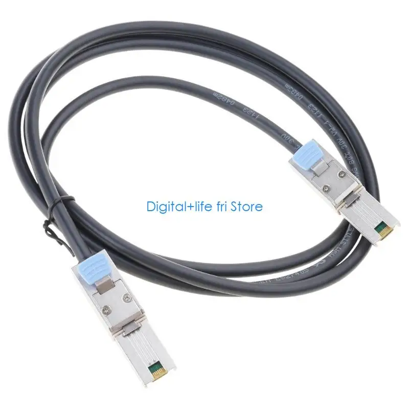 

E06D Efficient Data Transmission With 2Meter External MiniSAS 26Pin 6G Cable, SFF 8088 Compatible for IT Infrastructure