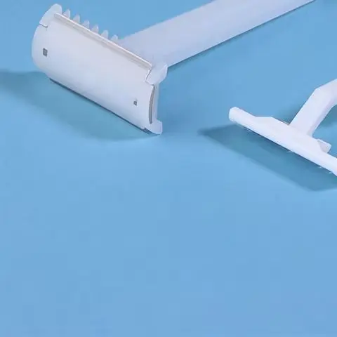 10 قطعة شفرات الحلاقة الطبية القابل للتصرف للنساء والرجال ماكينة حلاقة صحية 1 أو 2 طبقة حادة شفرة غير قابلة للصدأ أداة إزالة الشعر #1