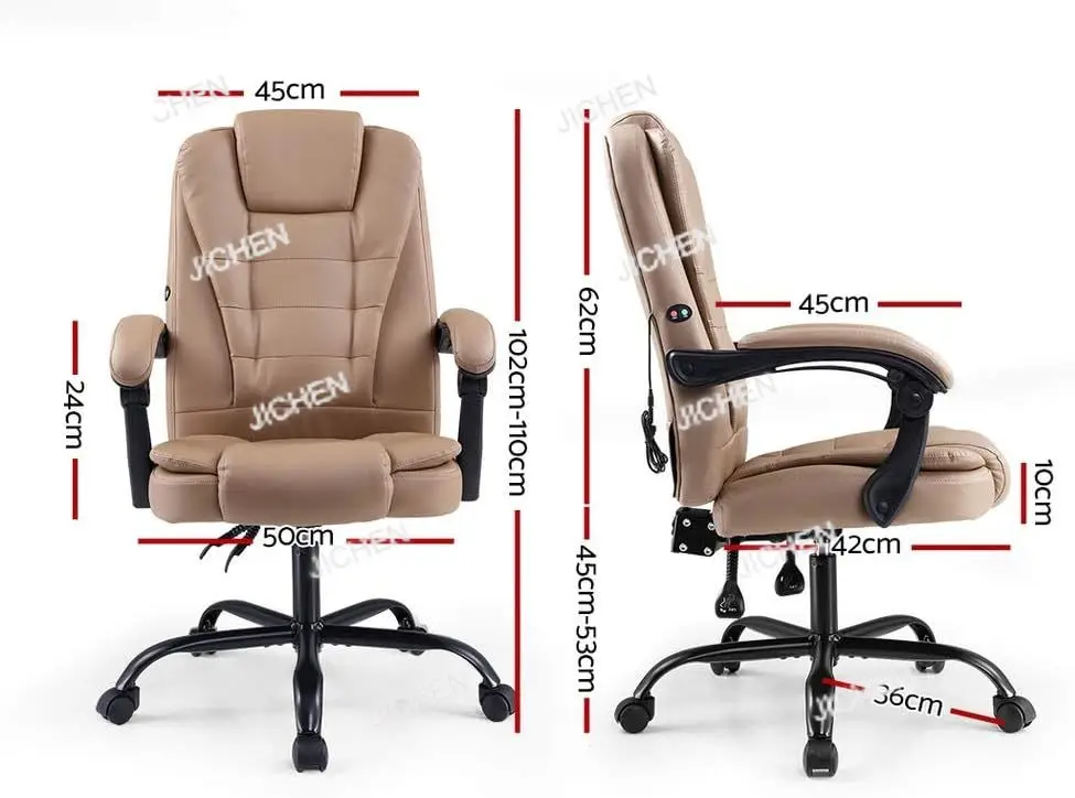 

Офисное кресло, эргономичное компьютерное кресло для руководителя, искусственная кожа, регулируемая высота, с мягким подлокотником, поясничная опора, колеса Swi