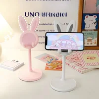 The Cute Rabbit Mobile Phone Stand Desktop Can Lift and Adjust the Desktop Phone Accessories Phone Stand Phone Grip 6