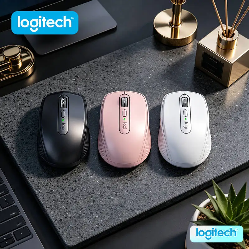 

Logitech MX Anywhere 3S Travel Mouse - 8000 DPI, Hyper-Scroll, Silent Click, Office Use for Campus Club Meeting