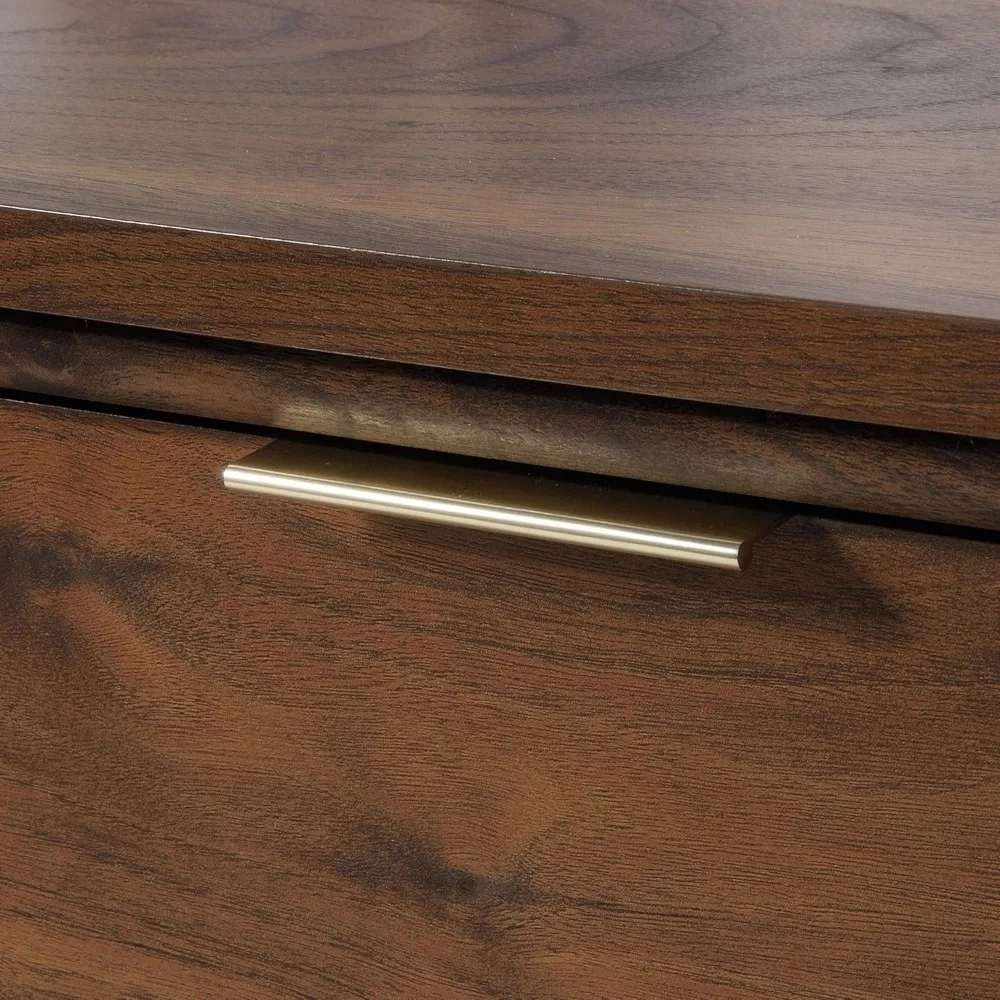 Classeur latéral large en noyer