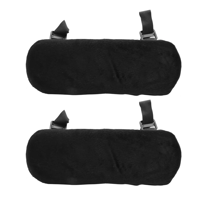 

2Pcs Chair Armrest Pad Memory Foam Comfy Office Chair Arm Rest Cover For Elbows