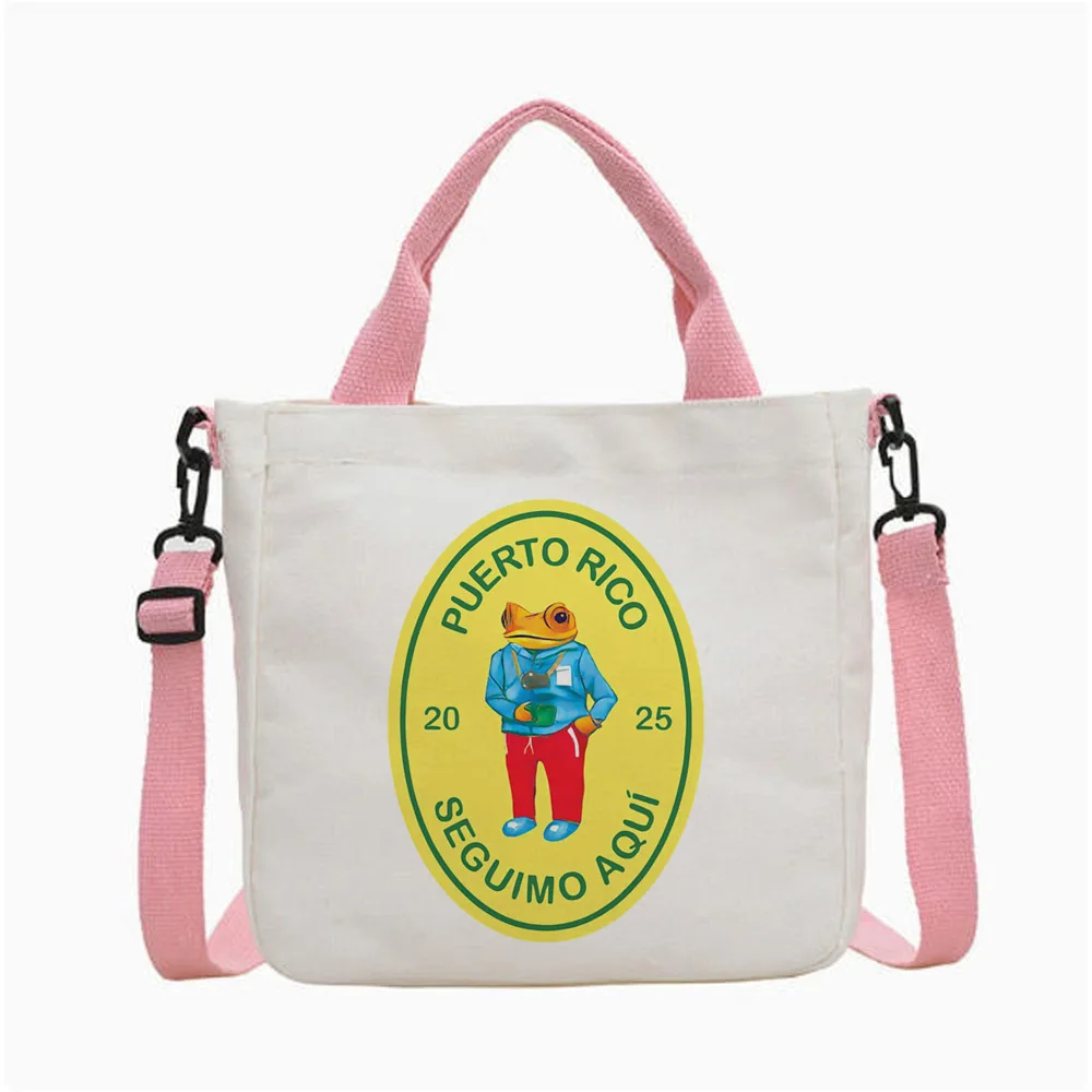 Bad Bunny tote bag y2k foldable grocery torba na zakupy shopping femme