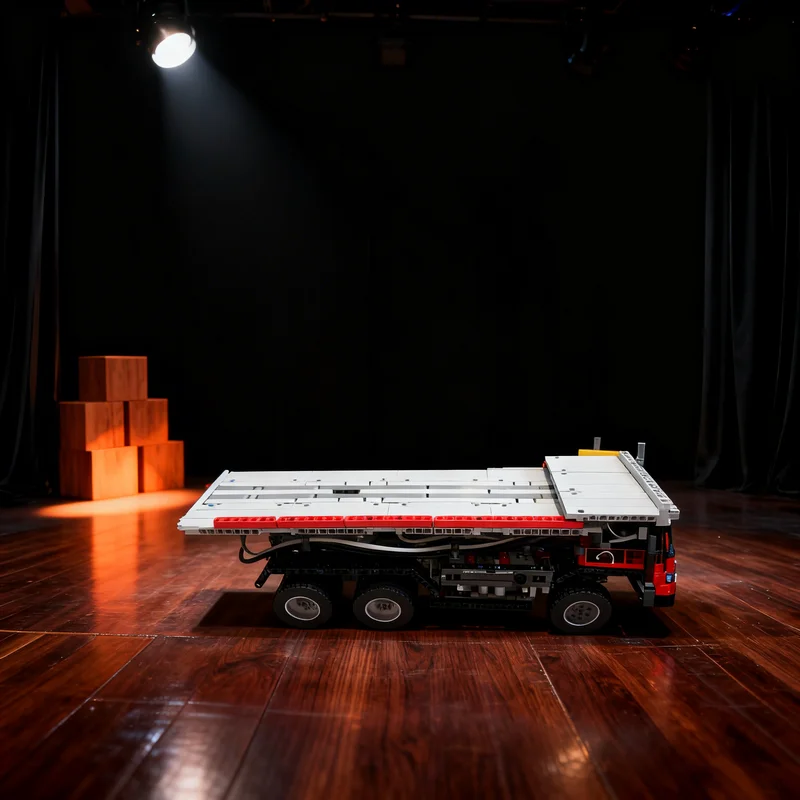 

2836pcs MOC MOD FLATBED TRUCK Technical Model Building Blocks Construction Christmas Gifts Toy Creative DIY Idea Assemble Toys