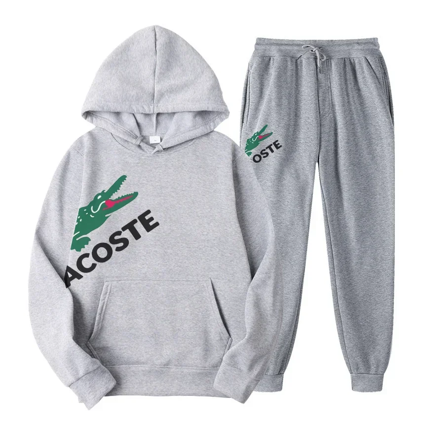 Fashion Men's Sweatshirt Hoody for Men Male Suit Spring 2024 Female Man Sets Women's Tracksuit Sportswear Hoodies + Sweatpants