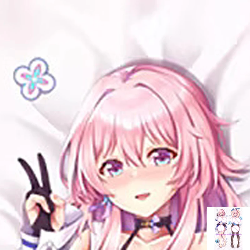 

Anime Dakimakura Pillow Case March th Sexy and Busty Beautiful Girl Double-Sided Halloween Decoration