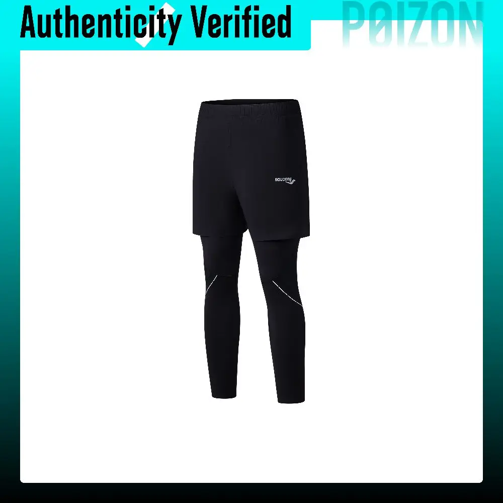 Saucony Running Pants Men's Black SC2230119A-BK01