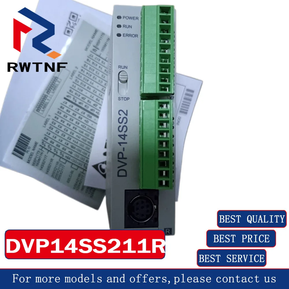 

Brand New Genuine DVP14SS211R Delta Programmable Logic Controller,100% original warehouse stock