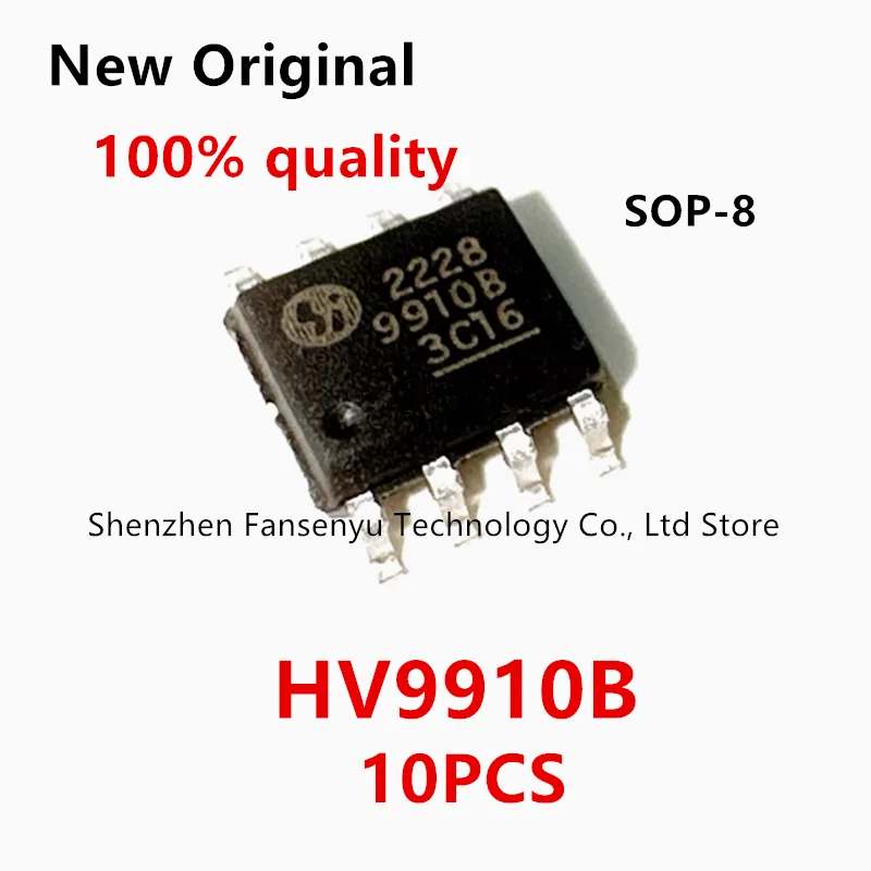 

(10piece)100% New HV9910B 99108 9910B HV9910 SOP8 Chipset