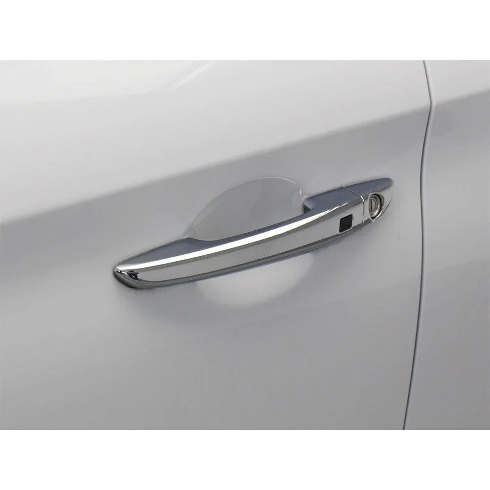 For Hyundai Sonata 2015 2016 2017 2018 2019 Car Sticker Chrome Silver Exterior Door Handle Moulding Cover Trim Decor Accessories