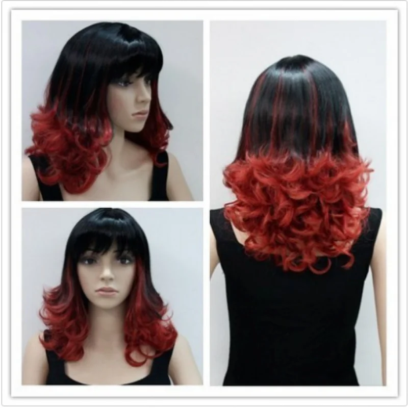 

Женский длинный волнистый вьющийся женский парик из волос, темно-коричневый блондин, парики для косплея