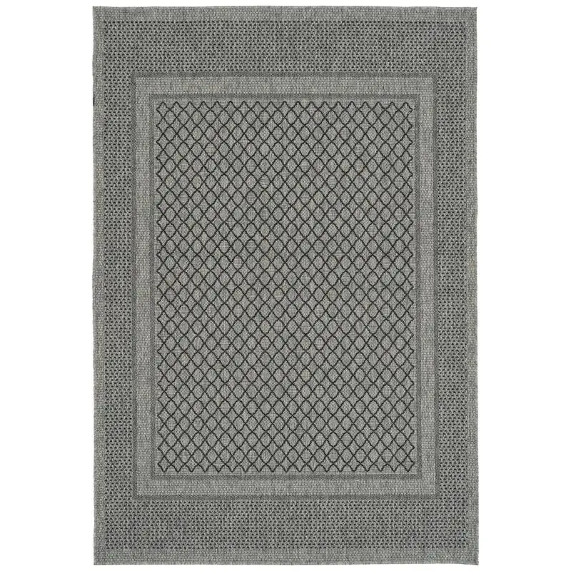 

Modern Transitional Geometric Southwestern Textured High-Low Cut & Loop Rectangle Throw Rug 2ft x 3ft