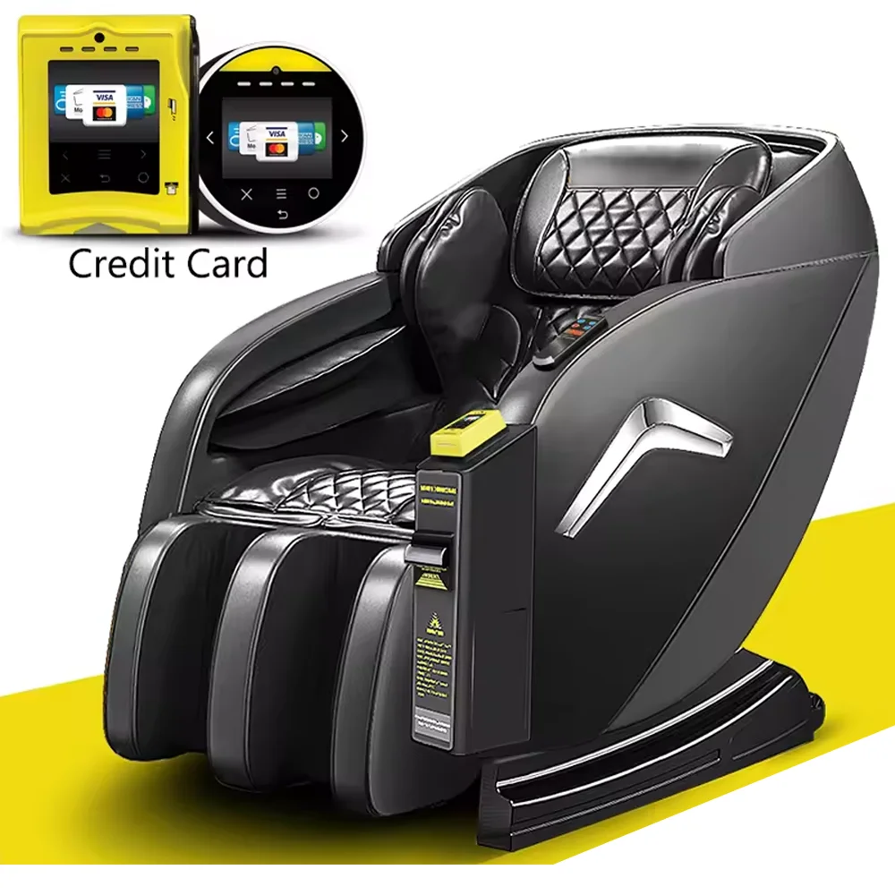 

Credit Card Business Coin Bill Operated Commercial 3D zero Gravity Vending Machines Massage Chair Euro with Payment System