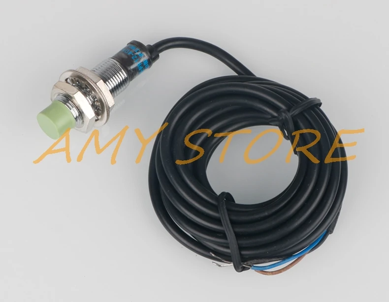 PR12-4DP PNP NO 4mm M12 비접촉 유도형 근접 센서 스위치 감지기 DC 6-36V 300mA PR12-4DN NPN NO