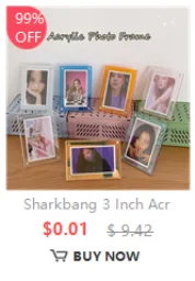 Sharkbang 50 Stück/Lot Holo-Kartenhüllen, 61 x 91 mm, mattes Herz, Laser-Kpop-Halter für Postkarten, Filme, Spielkarten, Fotokartenschutz – Detail 14