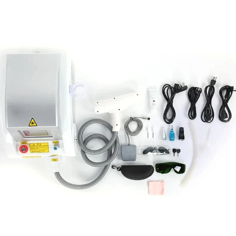 ที่ดีที่สุด Q Switch Nd Yag Laserl ความงามเครื่องสีกําจัด 1064nm 532nm 1320nm ลบ Tattoo Removal เลเซอร์คาร์บอน Peeling เครื่อง