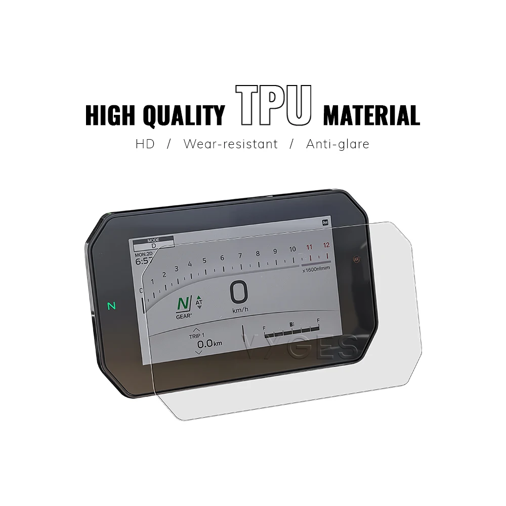 For YAMAHA Tracer 9 Tracer9 GT GT+ 2025- Motorcycle TFT Display Protection Film Screen Protector Instrument Film