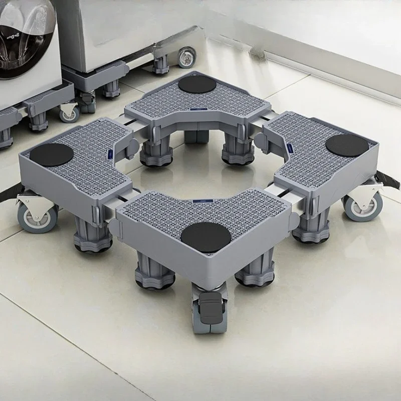 Universal Washing Machine Base Simple Movable Moisture Base Portable Multifunctional Adjustable Bases Proof Refrigerator Bases