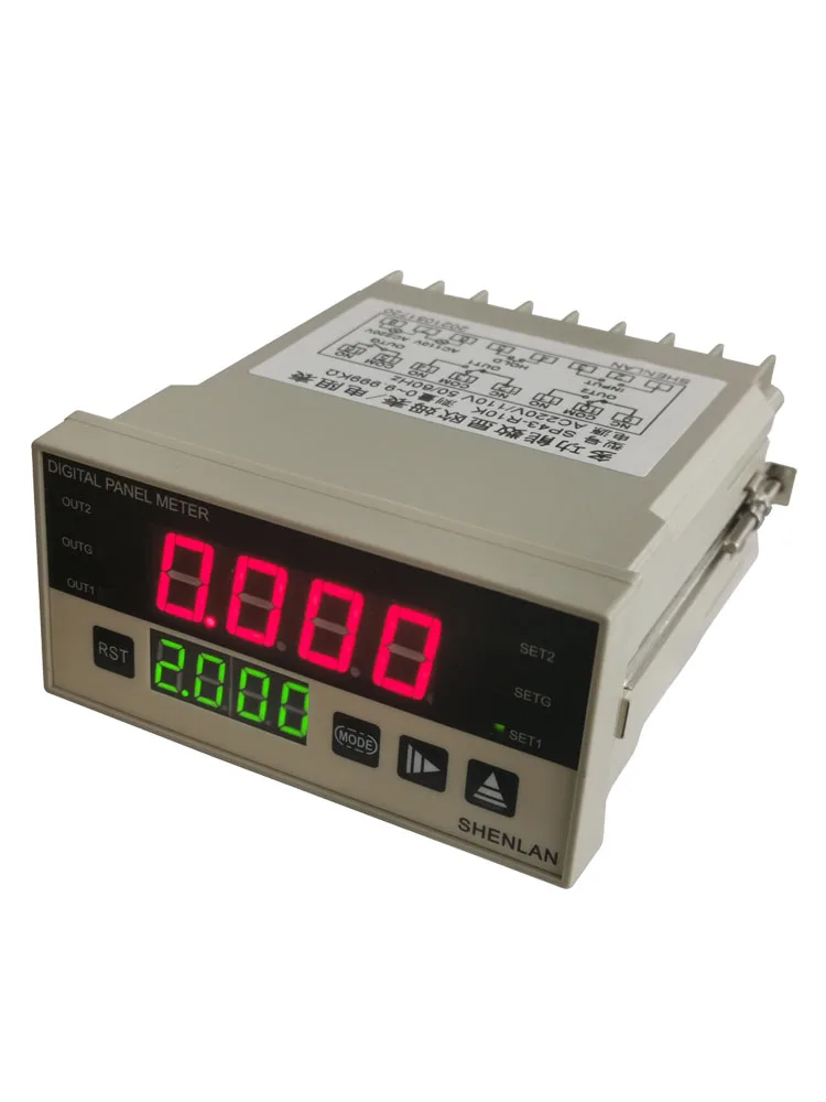 High Limit Low Limit Qualified Alarm Hi-Lo-Go Three Relay Output Ohmmeter Resistance Test Instrument