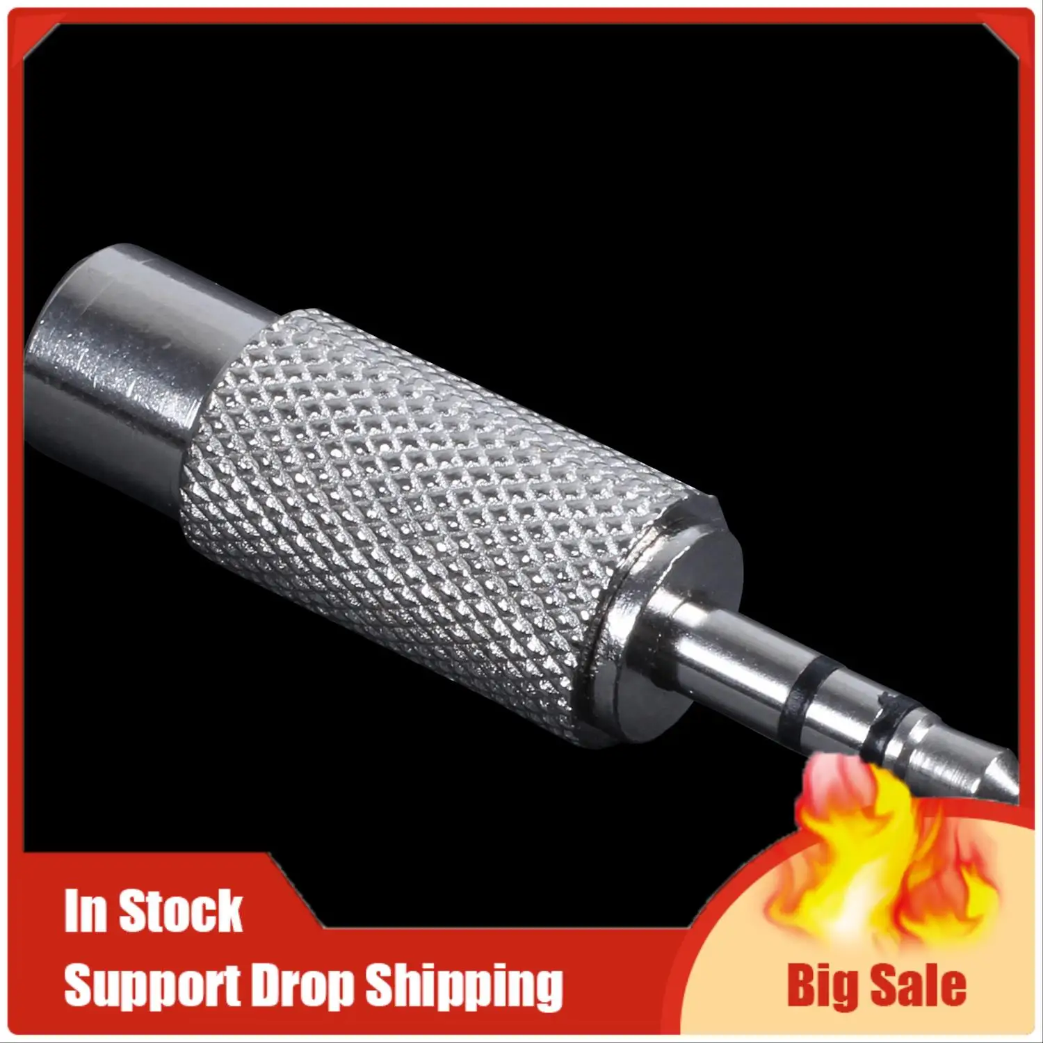 أفضل العروض 2 قطعة الملحقات: 1 قطعة 3.5 مللي متر ستيريو ذكر إلى RCA أحادية أنثى محول الصوت و 1 قطعة 3.5 مللي متر مقسم صوت ستيريو