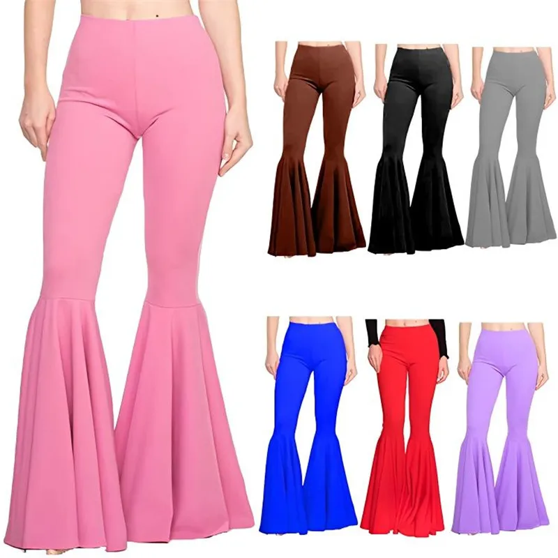 Autumn New Korean Version Slimming Long Pants Drooping and Split Flared Bottoms Casual Wide Leg Floor Long Pants