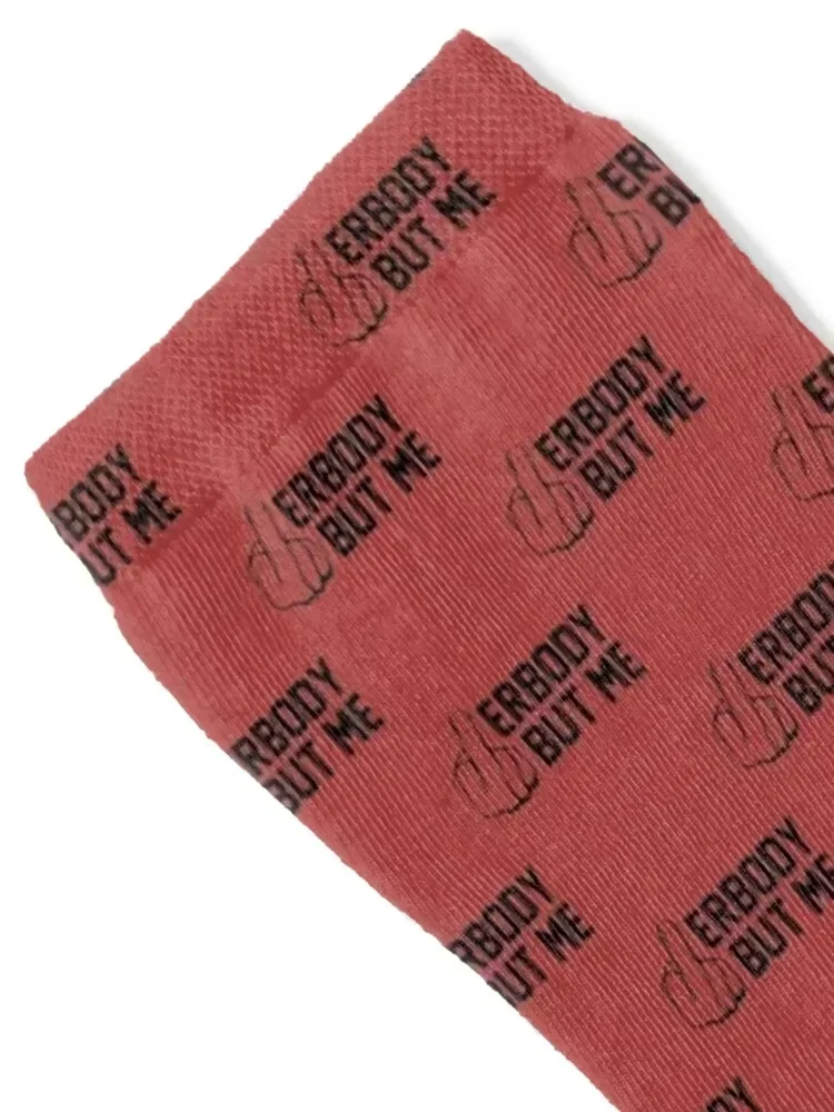 Erybody But Me Socks custom Stockings compression anti slip football Soccer Men's Socks Women's
