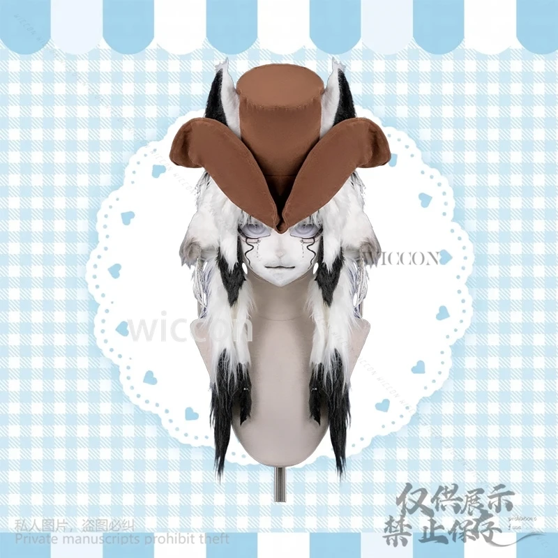 Cos 2 Color Pirate Viking Style Furry Cosplay Furrsuit Animal Costume Cute Hat Feather Uniform Kawaii Sweet Suit Customized