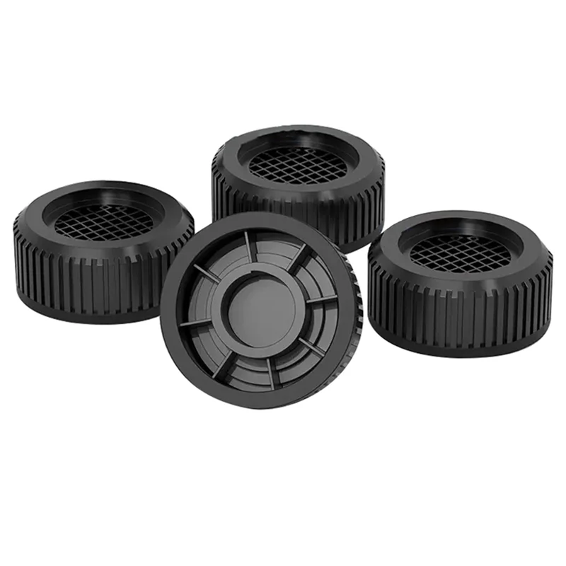 N18r 4 pçs almofadas de aumento de altura da máquina de lavar almofadas antiderrapantes silencioso skid raiser esteira geladeira secador suporte 3.3cm
