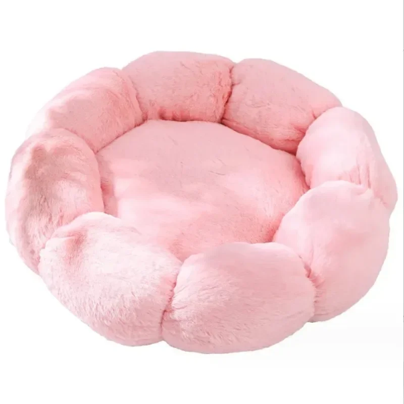 Comfortable Sleep Pet Bed Unique Flower-Shaped for Indoor and Outdoor Use Dog Mat  Dog Beds for Large Dogs