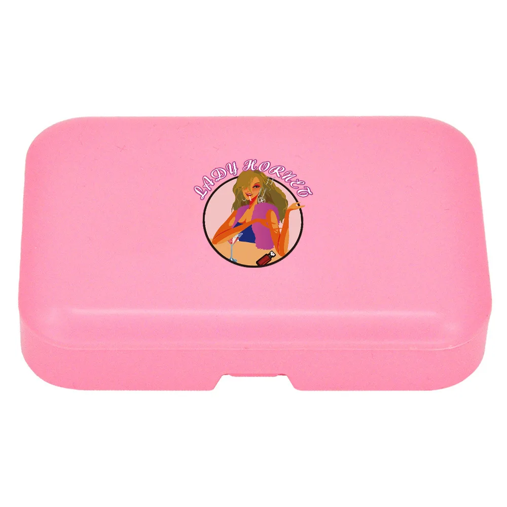 Lady Hornet Plastic Herb Tobacco Stash Box Storage 70/78/110mm Roll Paper Cigarettes Case Smoking Accessories Gadgets for Men