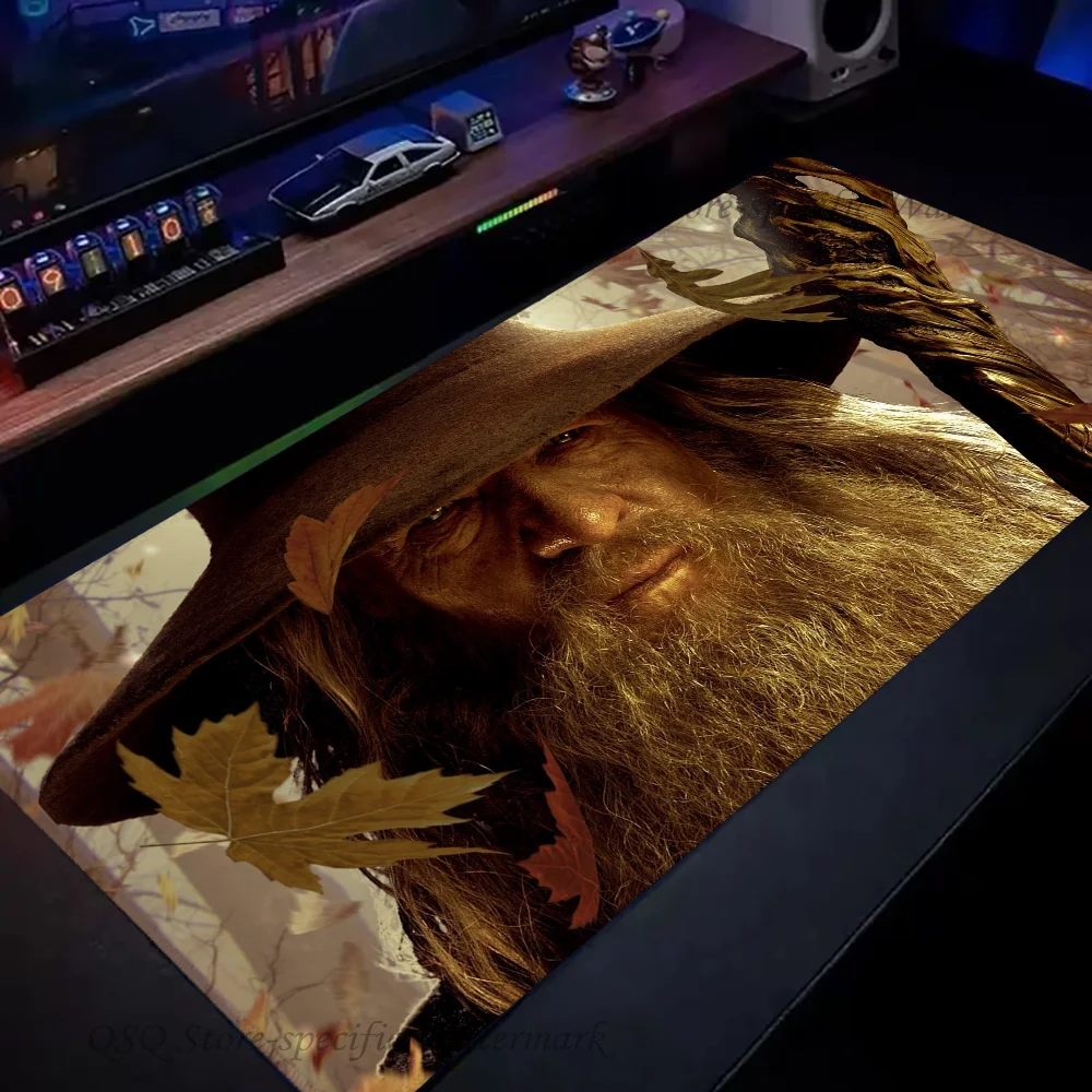 The L-Lord Of The R-Rings Mousepad Mouse Mat Desk Mat With Pad Gaming Accessories Prime Gaming XXL Keyboard Pad Padding Mat