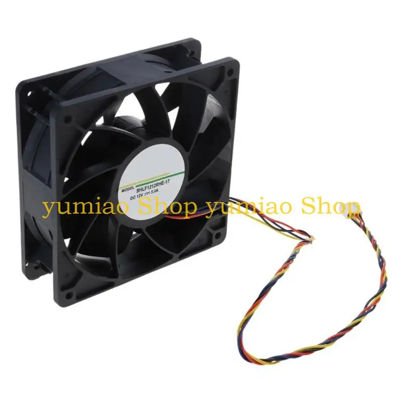 

587B Ball Bearing Silent Fan 12038 12cm for DC 12V 3A 7500RPM for CPU Server S9 Co