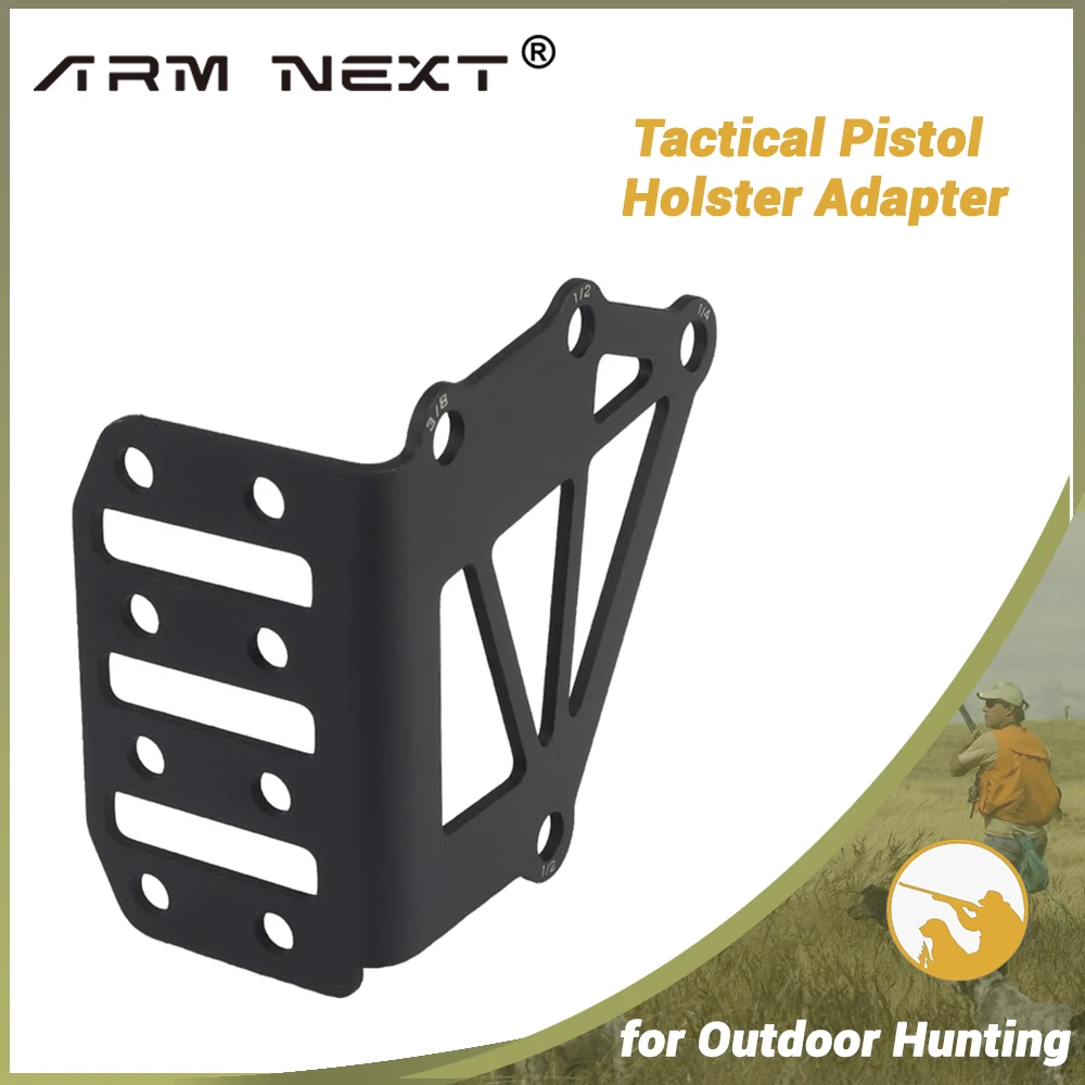 Tactical Pistol Holster Adapter QLS Extension Adapter Holster Accessories Can Carry Magazine/Hemostatic Box/Tactical Function Bo