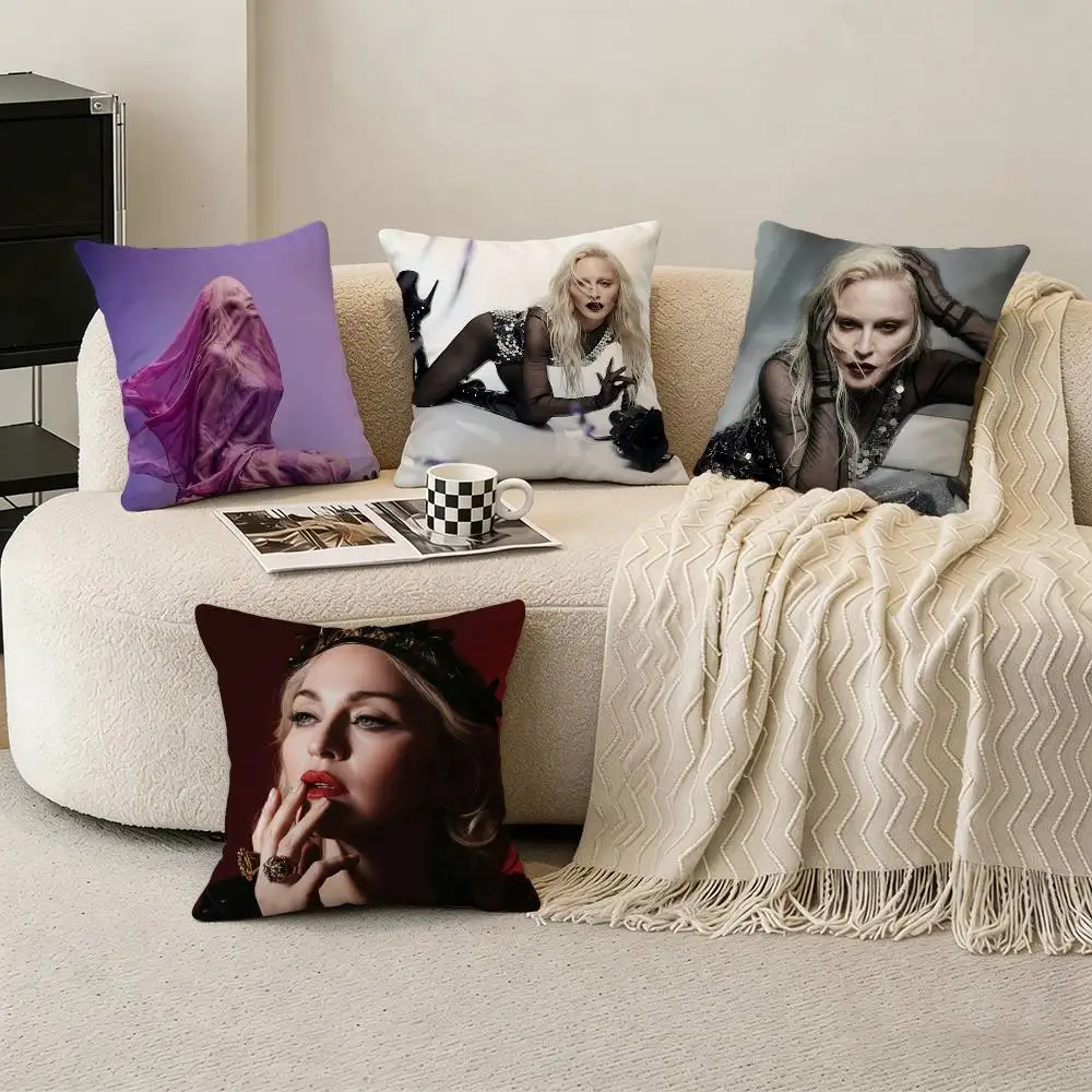 

M-Madonna Confessions I Feel So Free Pillow Case Cushion Cover Throw Pillow Case For Car Sofa