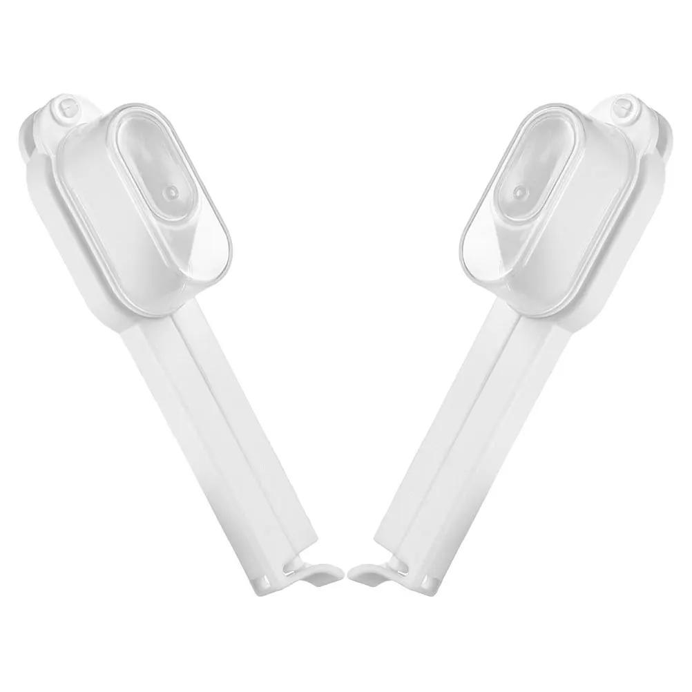 

2pcs Airtight Food Storage Sealing Clips With Pour Spout For Snacks Tea Milk Kitchen Bag Sealer Freshness Preservation Plastic