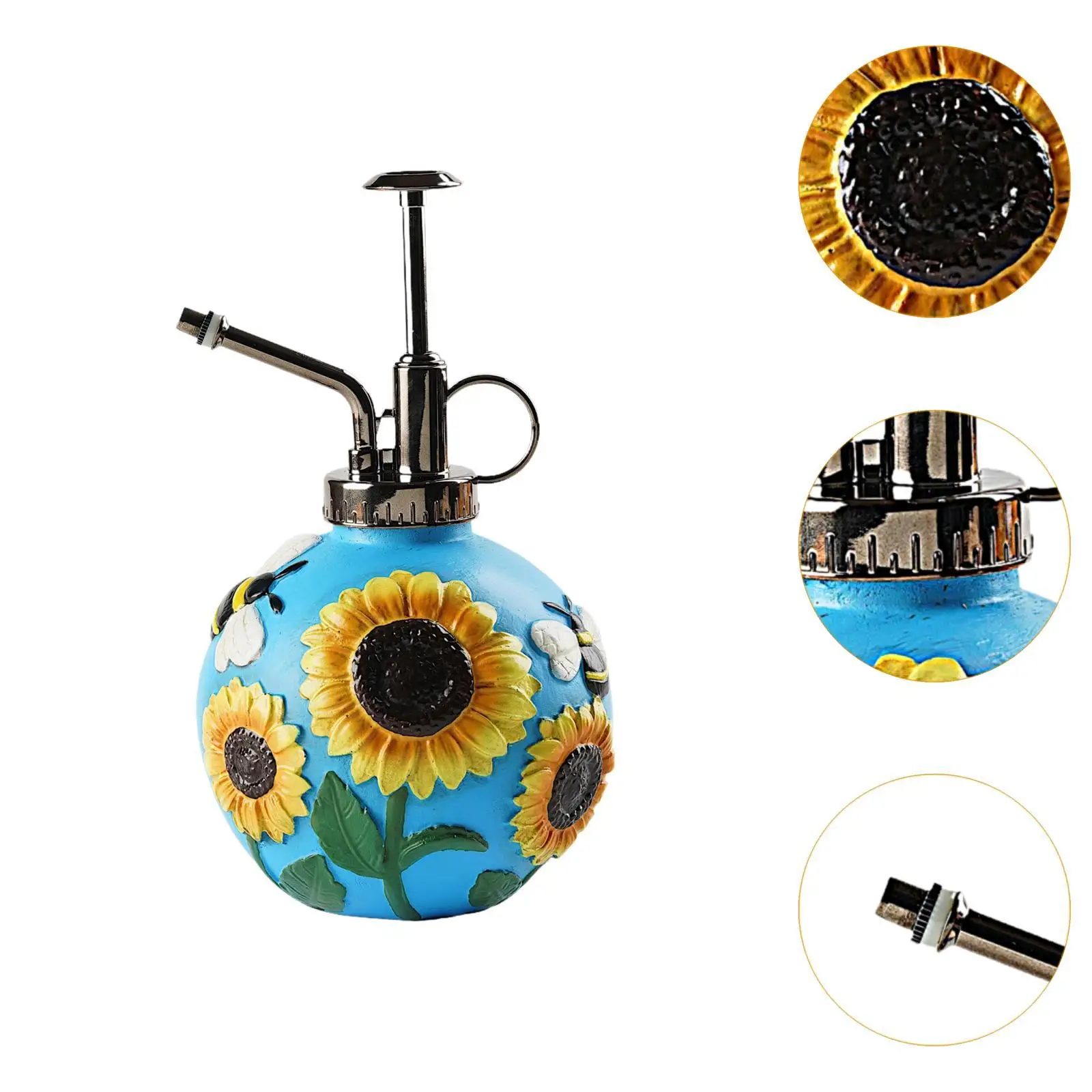 Handheld Pressure Sprayer Bottle,Plant Mister Lawn Portable Garden Pump Sprayer Watering Can for Farm Planter Flower Backyard