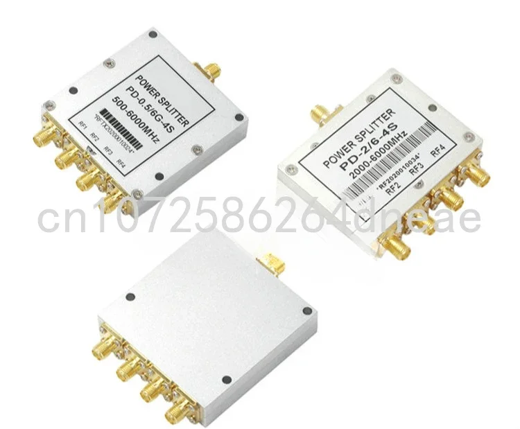 Microstrip Power Divider One To Four 0.5-8G SMA Radio Frequency Combiner WIFI 2-6G Power Divider