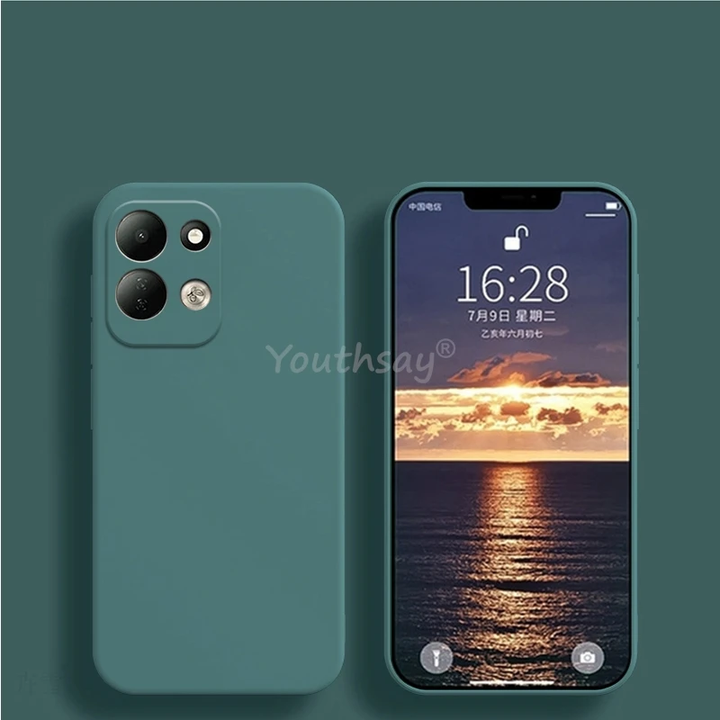 Für Xiaomi Redmi 17 Hülle Flüssigsilikon Einfarbige Weiche Hülle Redmi 17 Cover TPU Sturzsichere Handyhülle Redmi 17 Cover – Detail 15