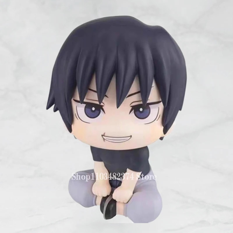 

10cm Cute Toji Nendoroid Toys Gk Jujutsu Kaisen Lookup Figures Q Fushiguro Toji Figure King of Artist Model PVC Collection Gift