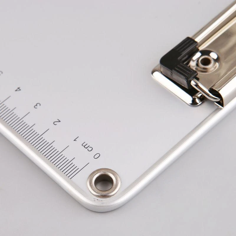 Portable A4/A5 Aluminum Alloy Writing Clip Board Antislip File Hardboard Paper H Best Sale