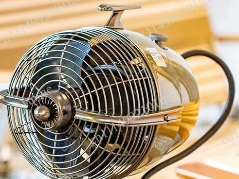 Silent desktop air circulation fan, airplane head electric fan, shaking head, nostalgic desktop fan