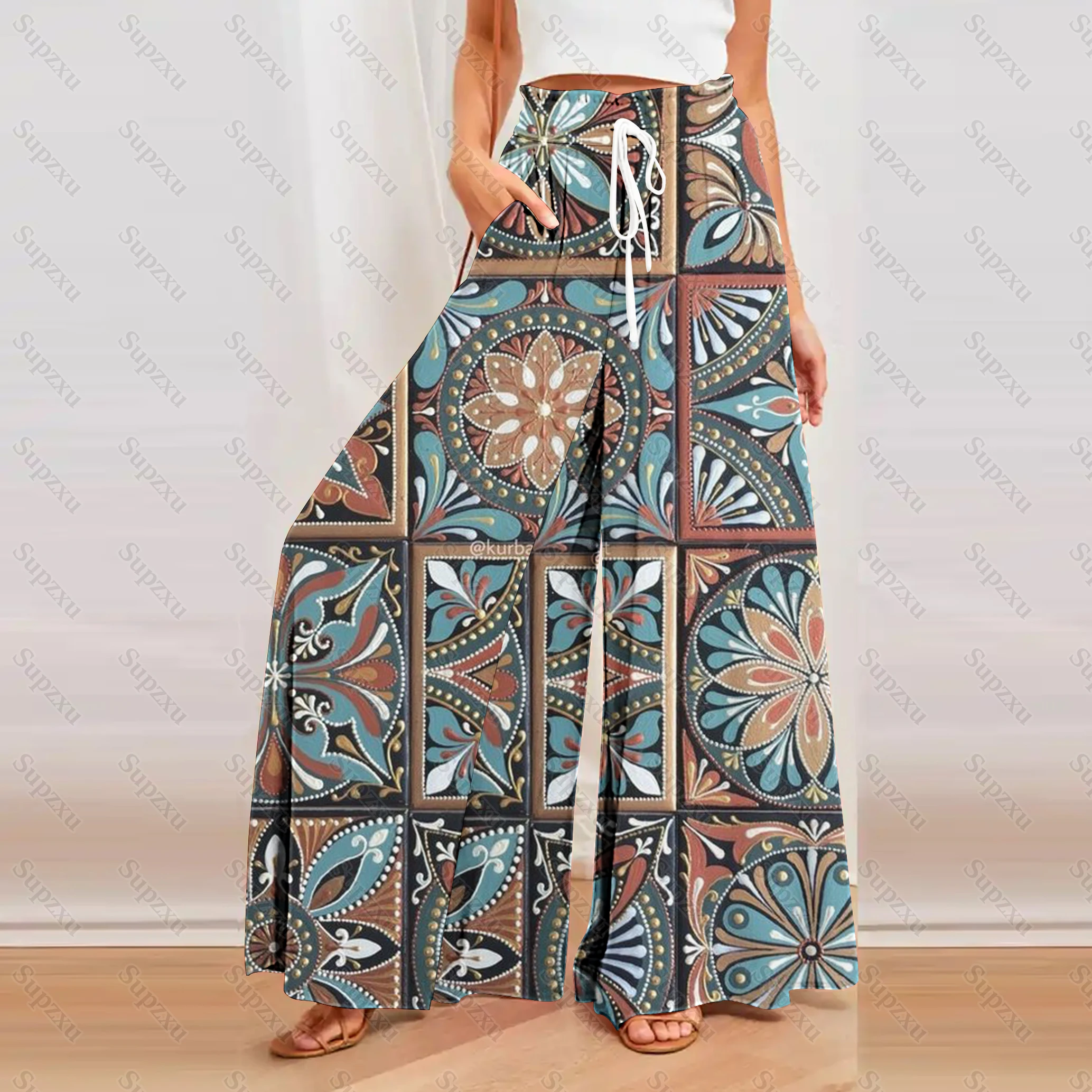 Women Floral Print Chiffon Skirt Beach Bikini Cover Up Wrap Scarf Swimwear Pareo Sarong Dress Solid Ruffle Casual Beach Dress