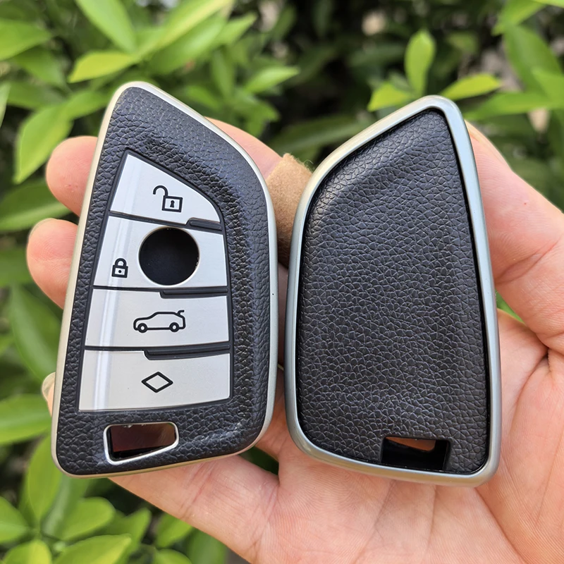 TPU Autoschlüssel-Schutzhülle für BMW X1 X3 X4 X5 X6 F15 F16 G30 3er 5er 7er Serie G11 F48 Zubehör Schlüsselanhänger