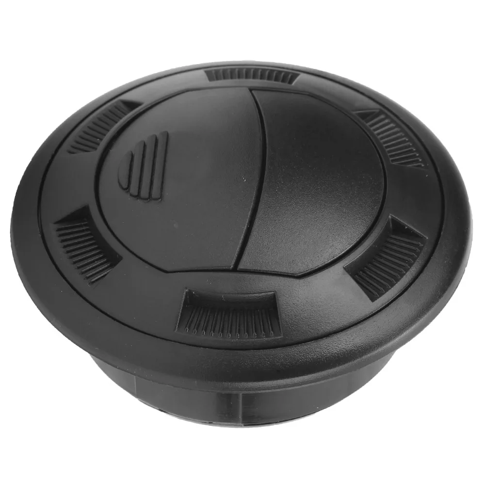 

Universal 100/75mm Air Conditioning Outlet Round With Grille Air Vent Black Outlet Vent Boat