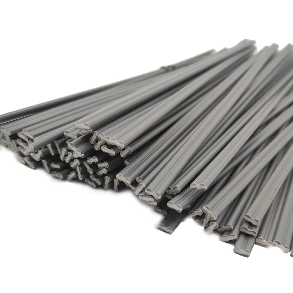 Welding Sticks Welding Rod 200mm 50Pcs For Car Bumper Gray PVC Plastic Repair Tools High Quality Hot Sale Useful