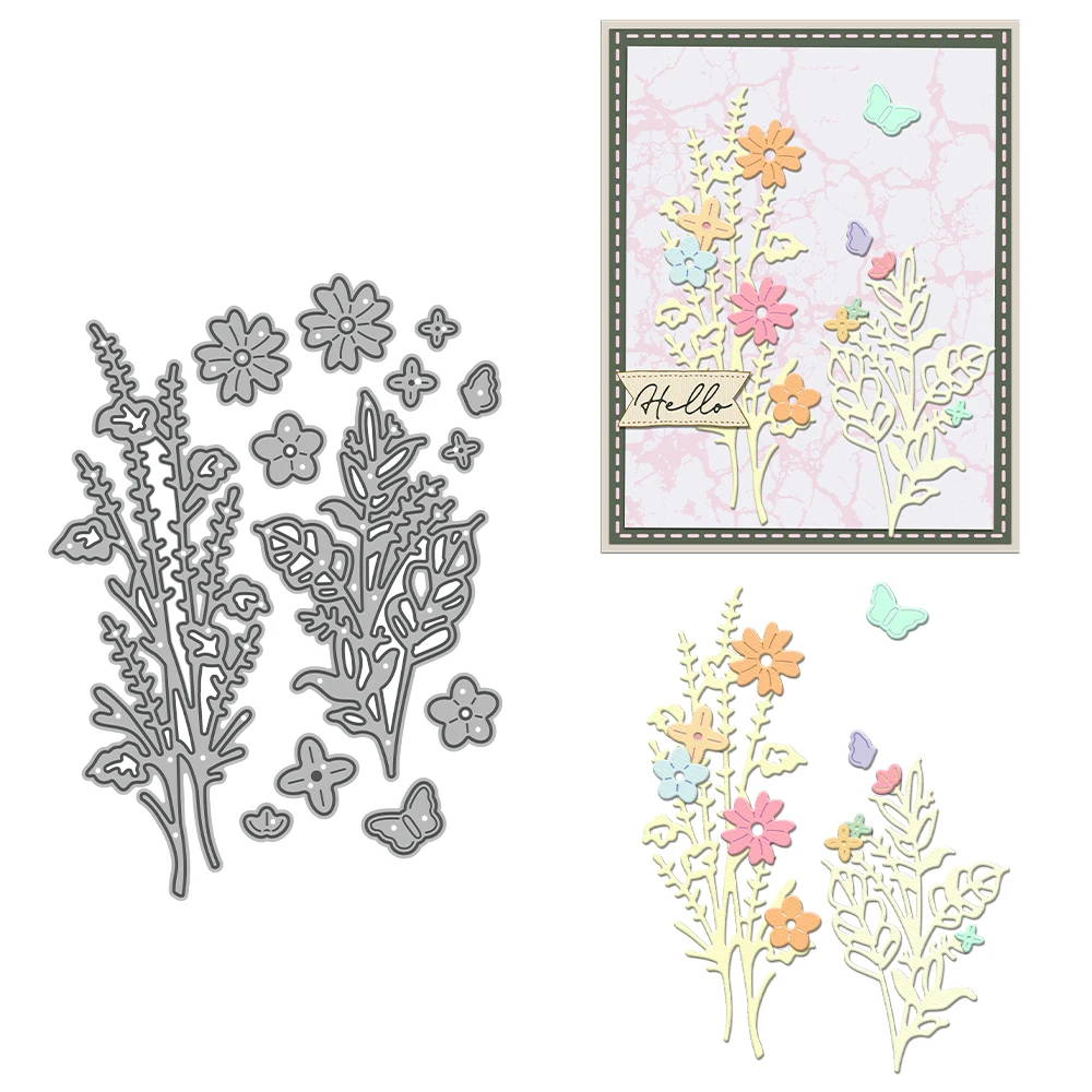 

Манго Ремесло Весенний сезон Цветы Цветочные штампы DIY Товары для скрапбукинга Металлические штампы Нож Форма для карточек Альбомы Декор