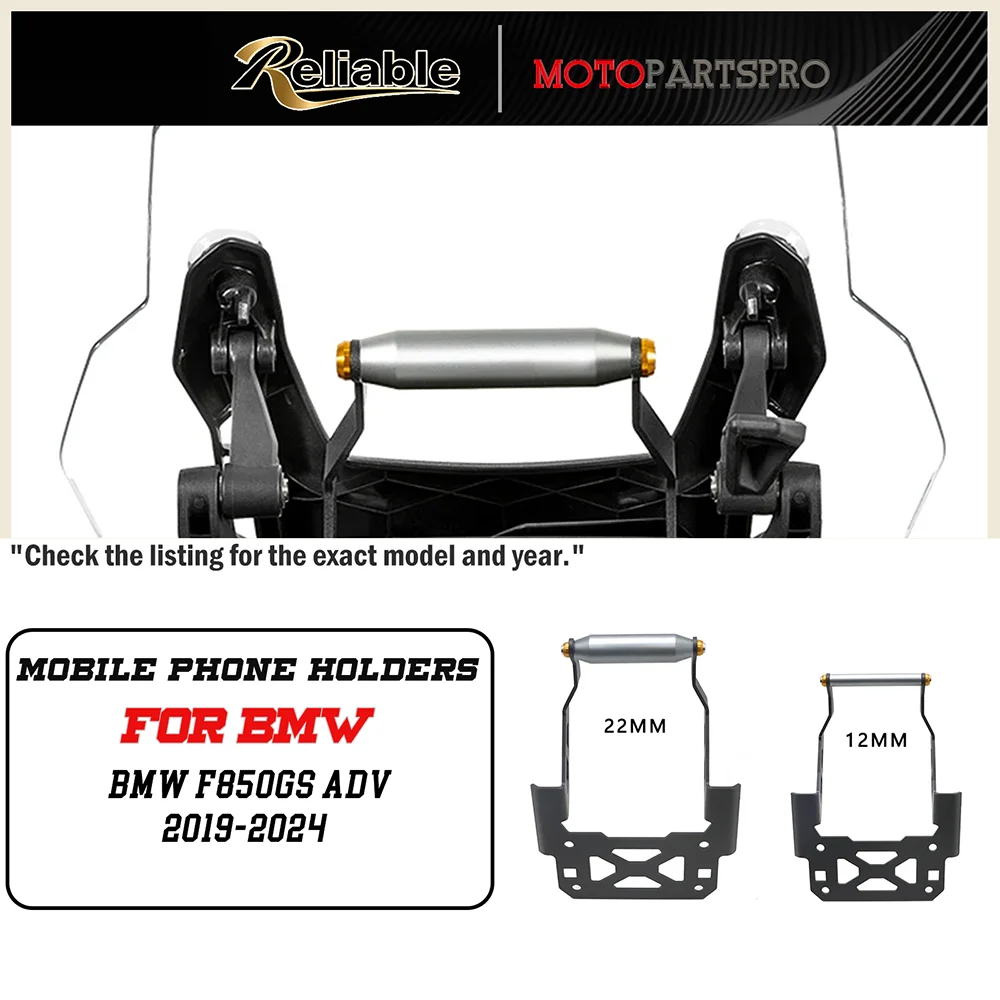

For F900GS F850GS 2023 2024 Motorcycle Accessories Mobile Phone Navigation Mounting Bracket GPS For BMW F850GS ADV 2019-2024