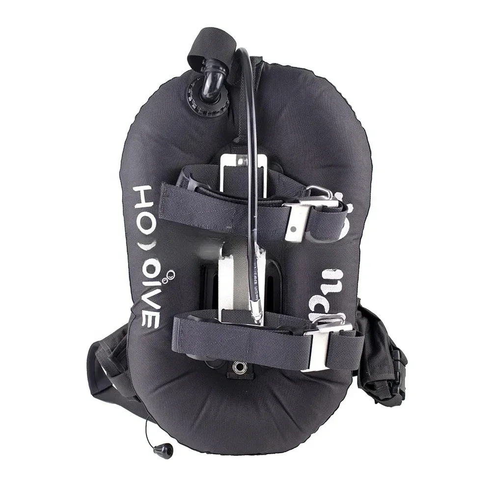 Quick Adjustable Scuba Diving BCD Single Tank 30LBS Donut Tech Diving Hard Harness Backmount Wing Style BCD